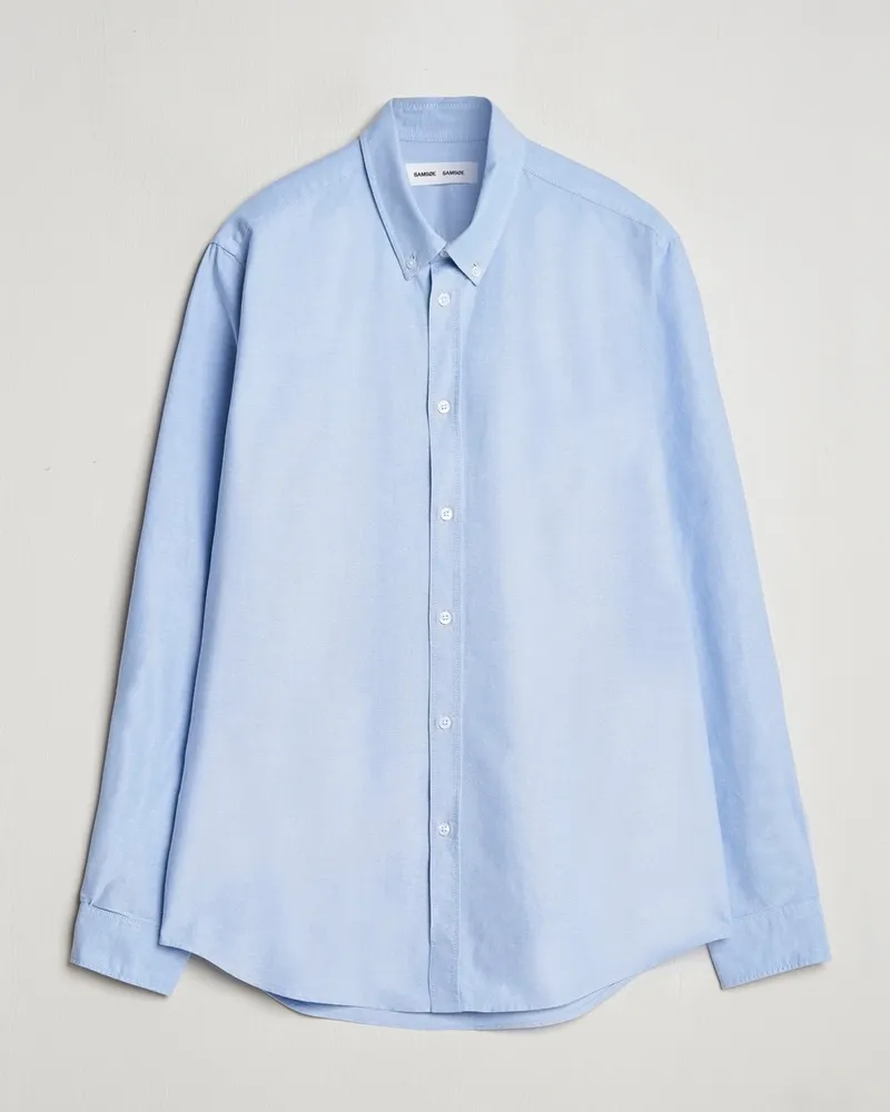 Samsøe & Samsøe Saliam Oxford Shirt Oxford Blue Blau