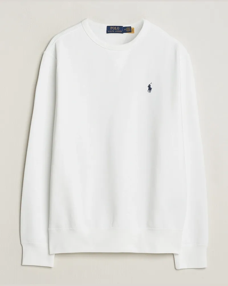 Ralph Lauren Crew Neck Sweatshirt White Weiß