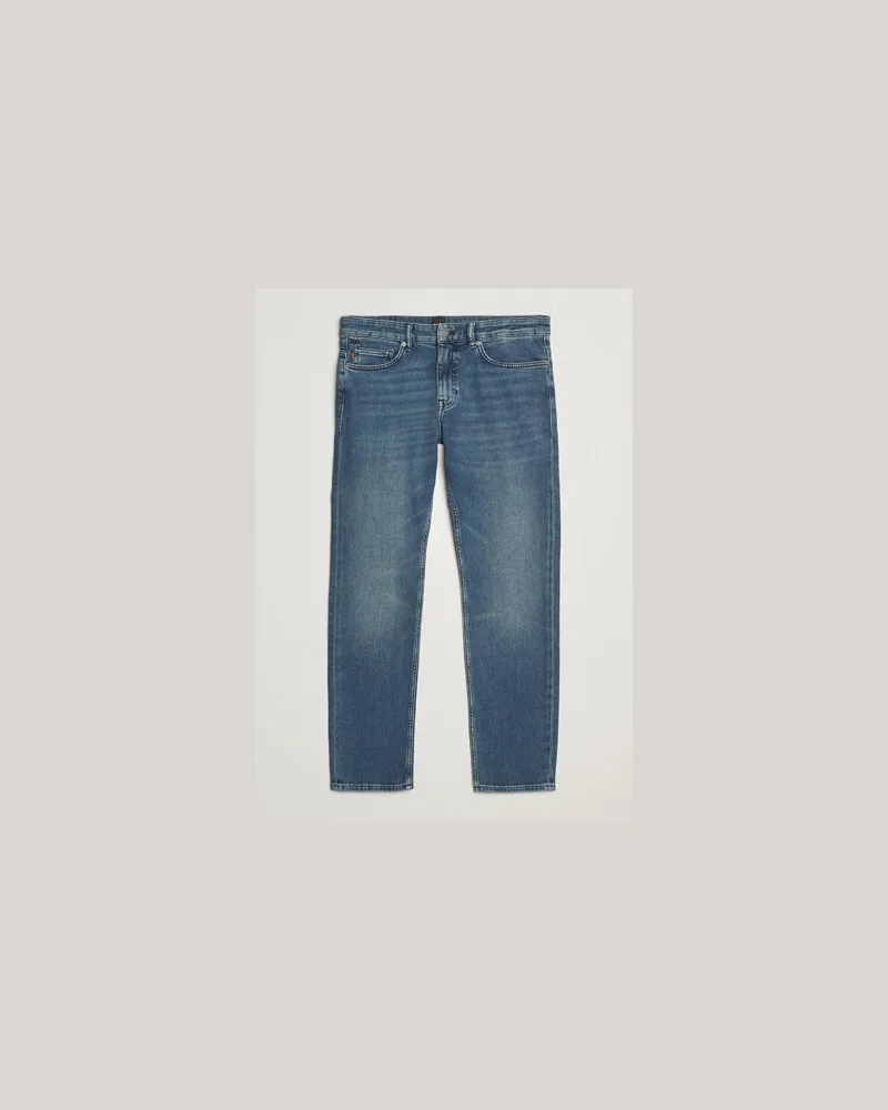 HUGO BOSS Delaware Jeans Medium Blue Blau