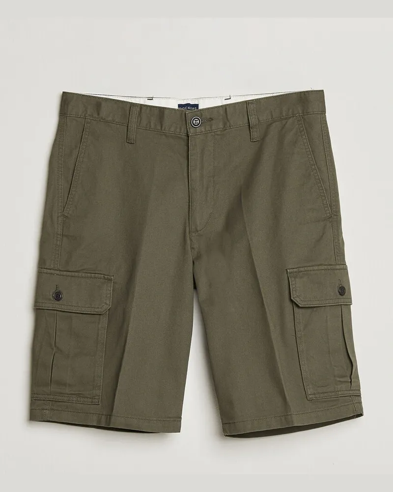 Dockers Straight Cargo Shorts Earth Moss Grün