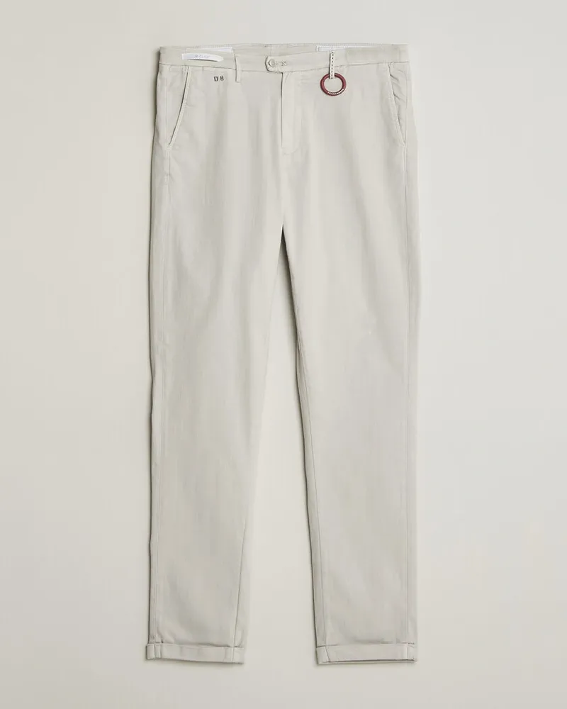 Tramarossa Luis Superstrech Cotton Chino Ice Weiß