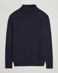 Gran Sasso RainWoll Rollneck Navy Blau