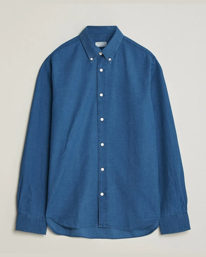 Tiger of Sweden Bjorn Denim Shirt Blue Blau