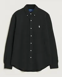 Ralph Lauren Featherweight Mesh Shirt Black Schwarz