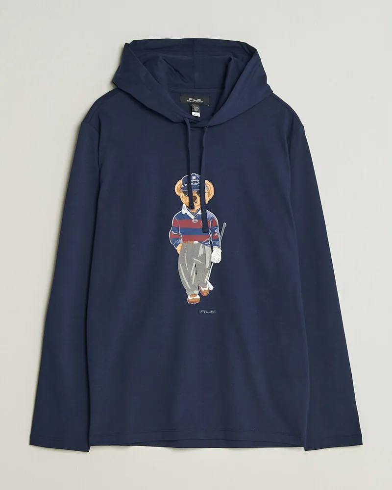 Ralph Lauren Bear Hoodie Refined Navy Blau
