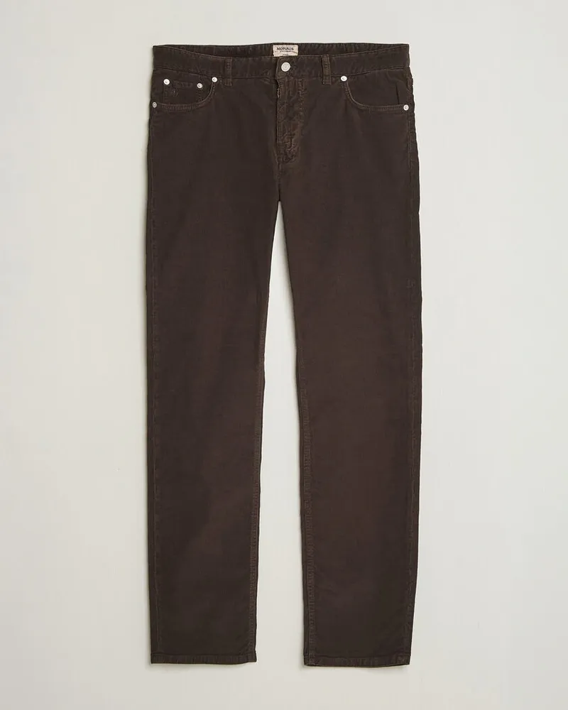 Morris James Cord 5-Pocket Pants Brown Braun
