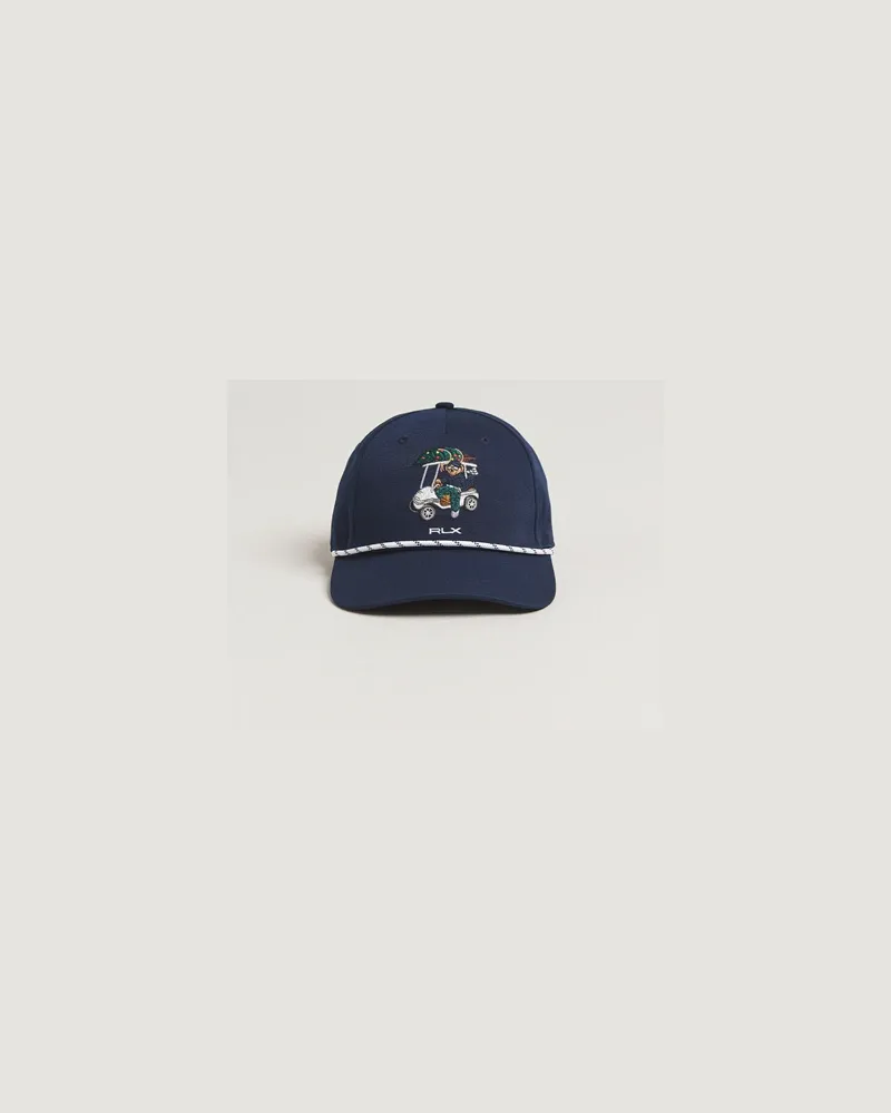 Ralph Lauren Bear Cap Refined Navy Blau