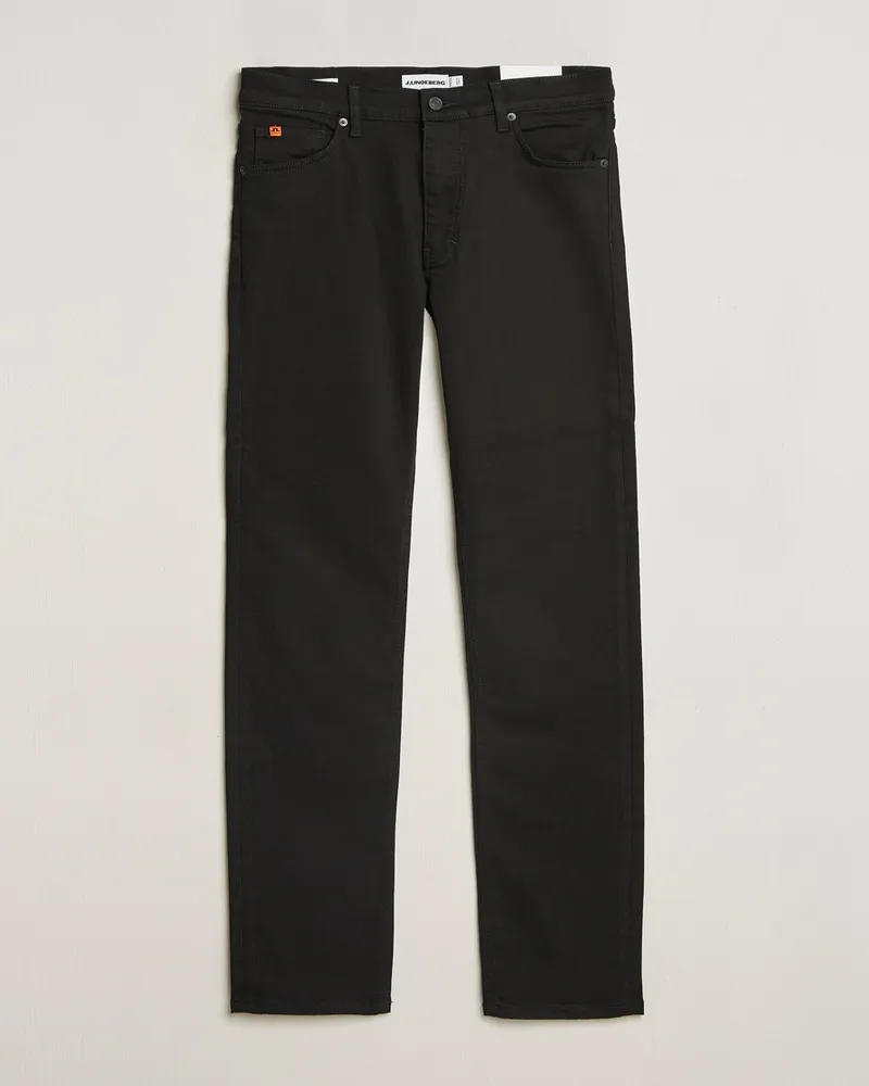 J.Lindeberg Jax Washed Slim Jeans Black Schwarz