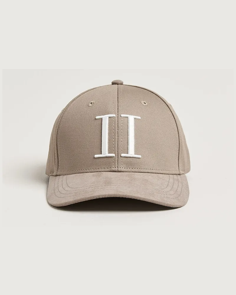 LES DEUX Baseball Cap Suede II Desert Taupe Beige Beige