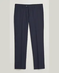 Oscar Jacobson Diego Woll Trousers Blue Blau