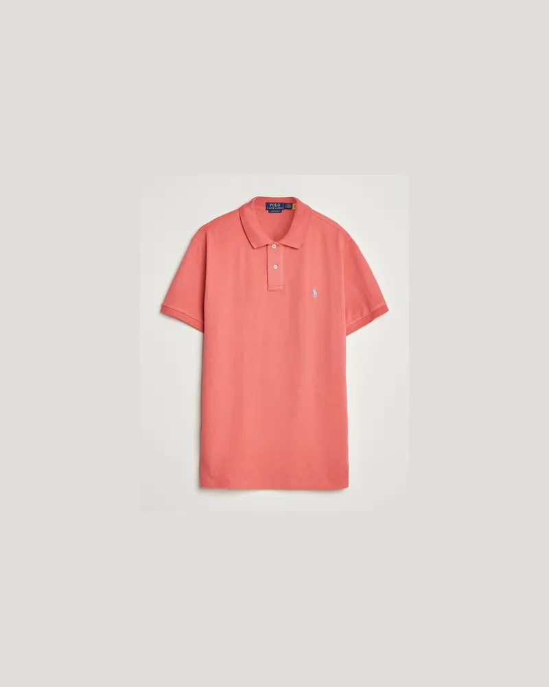 Ralph Lauren Custom Slim Fit Polo Red Sky Rot