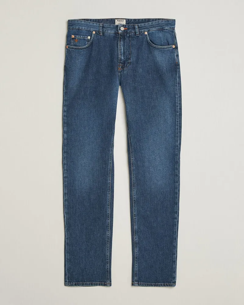 Morris James Jeans Two Year Wash Blau