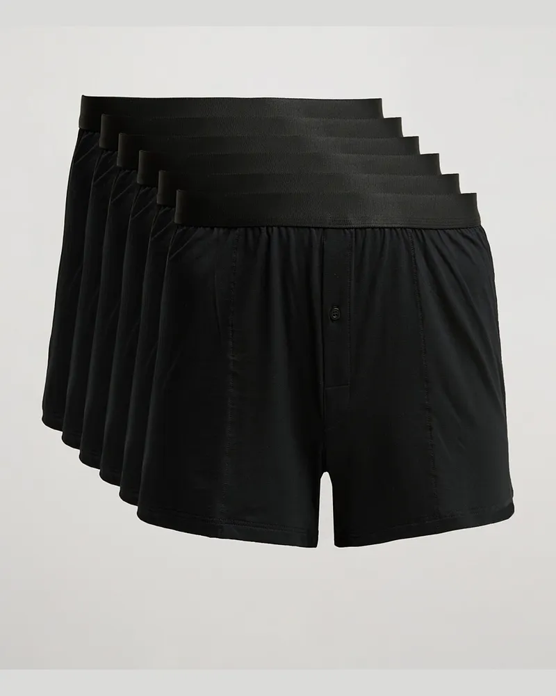CDLP 6-Pack Boxer Shorts Black Schwarz