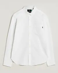 Dockers Baumwoll Stretch Oxford Shirt Paper White Weiß