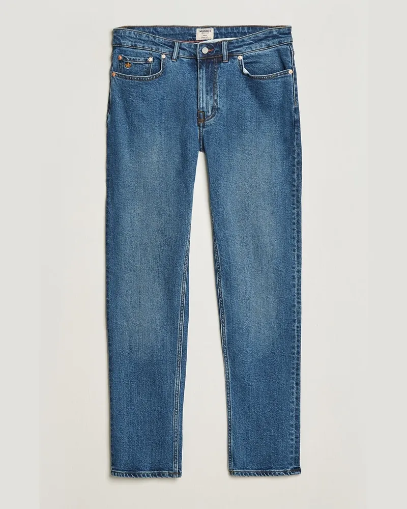 Morris James Jeans Two Year Wash Blau