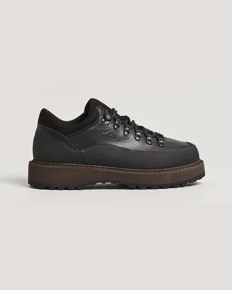 Diemme Cornaro Gomma Low Boot Black Calf Schwarz