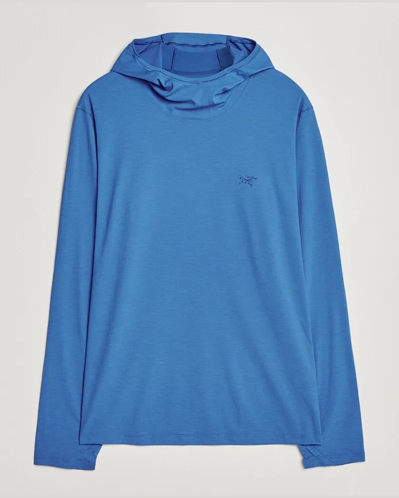 Arc'teryx Cormac Hoodie Fluidity Blau