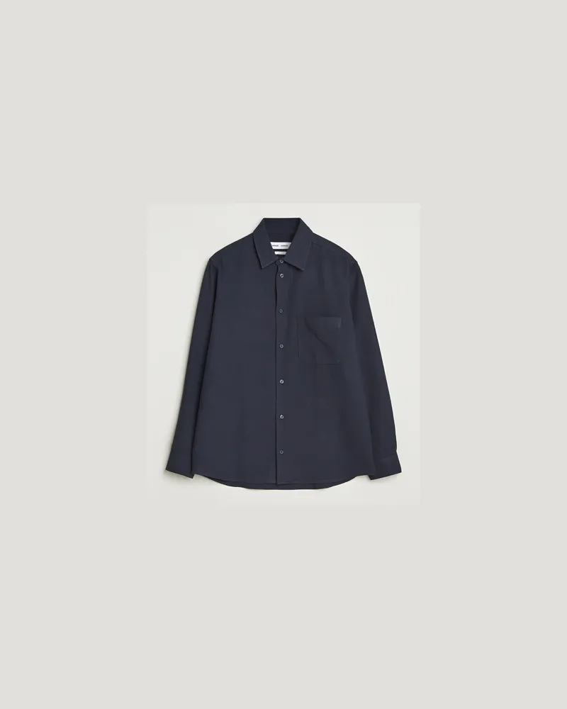 Samsøe & Samsøe Damon Overshirt Salute Navy Blau
