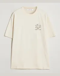 Samsøe & Samsøe Poetry Printed T-Shirt Neutral Lotus Weiß