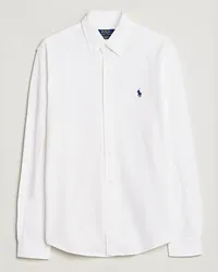 Ralph Lauren Featherweight Mesh Shirt White Weiß