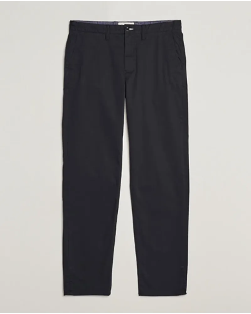 Gant Regular Fit Twill Chino Black Schwarz