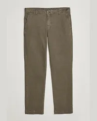 Morris Jeffrey Brushed Chinos Olive Grün