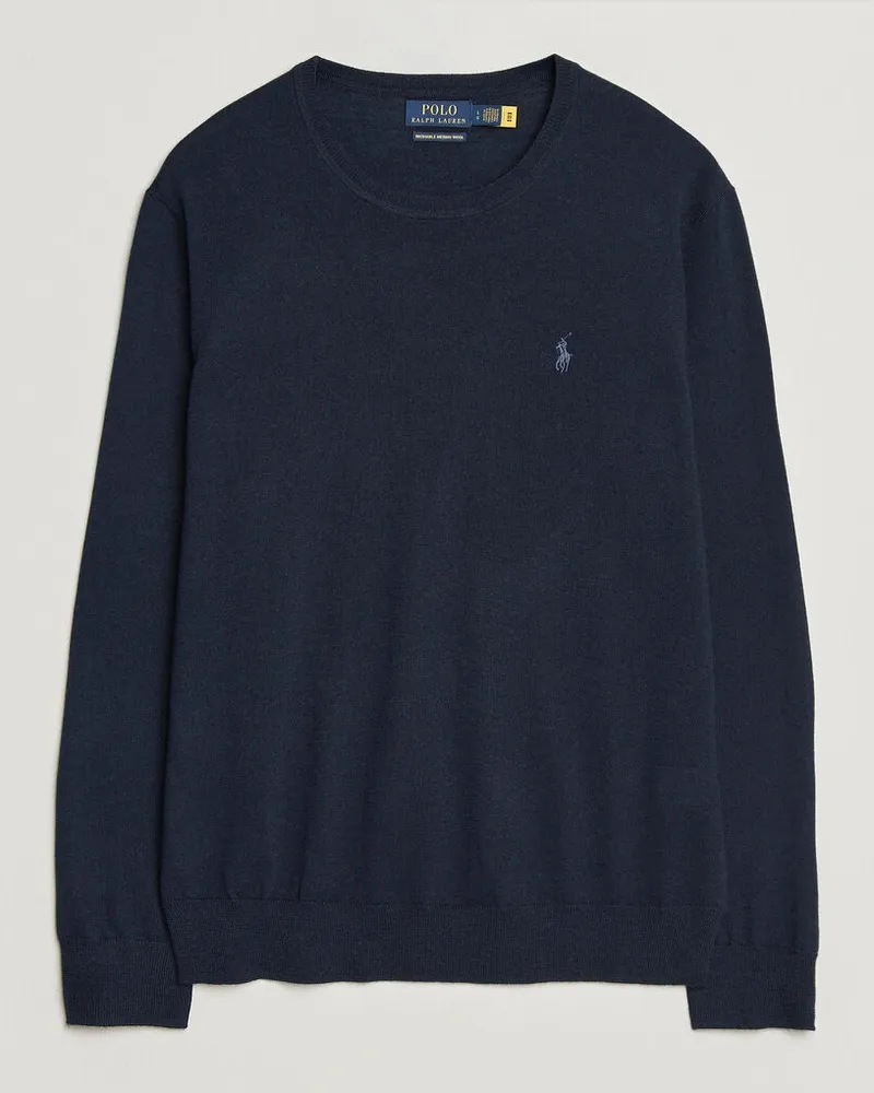 Ralph Lauren Long Sleeve Pullover Hunter Navy Blau