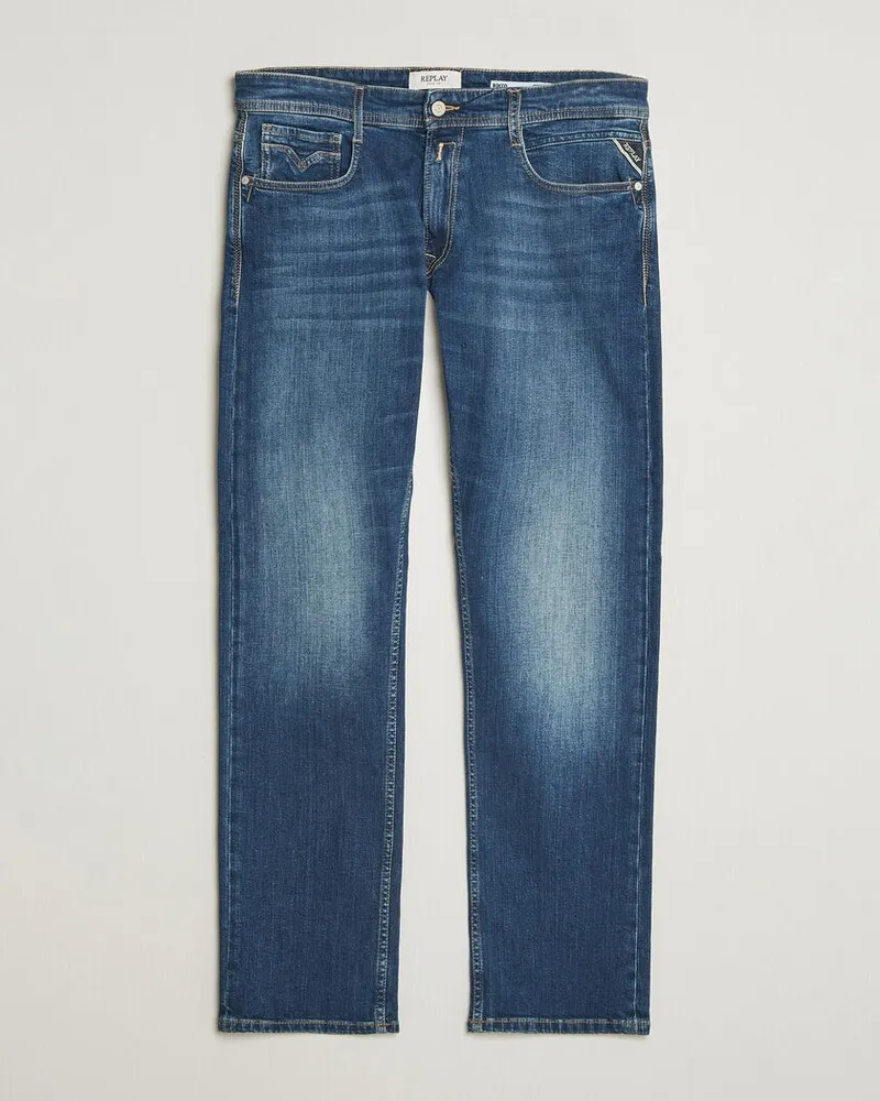 Replay Rocco Comfort Fit Super Stretch DNA Jeans Dark Blue Blau