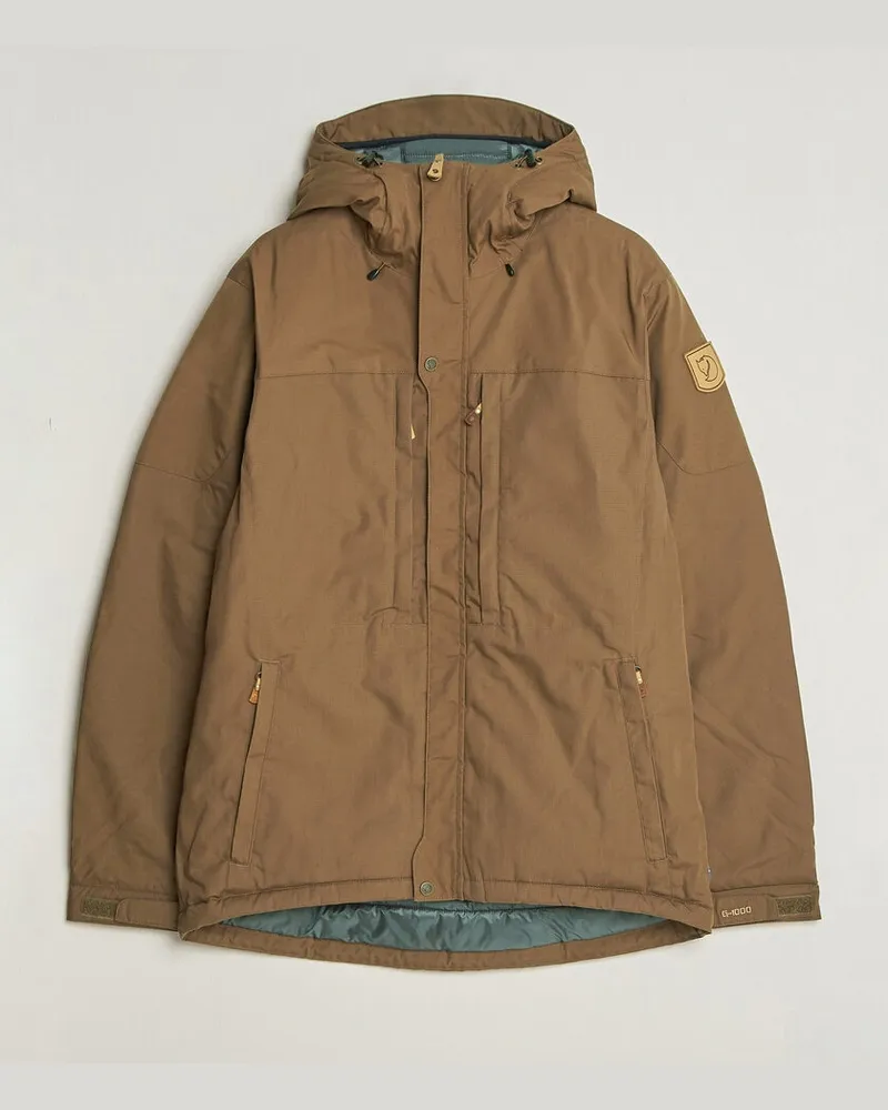 Fjäll Räven Skogsö Padded Jacket Dark Oak Braun