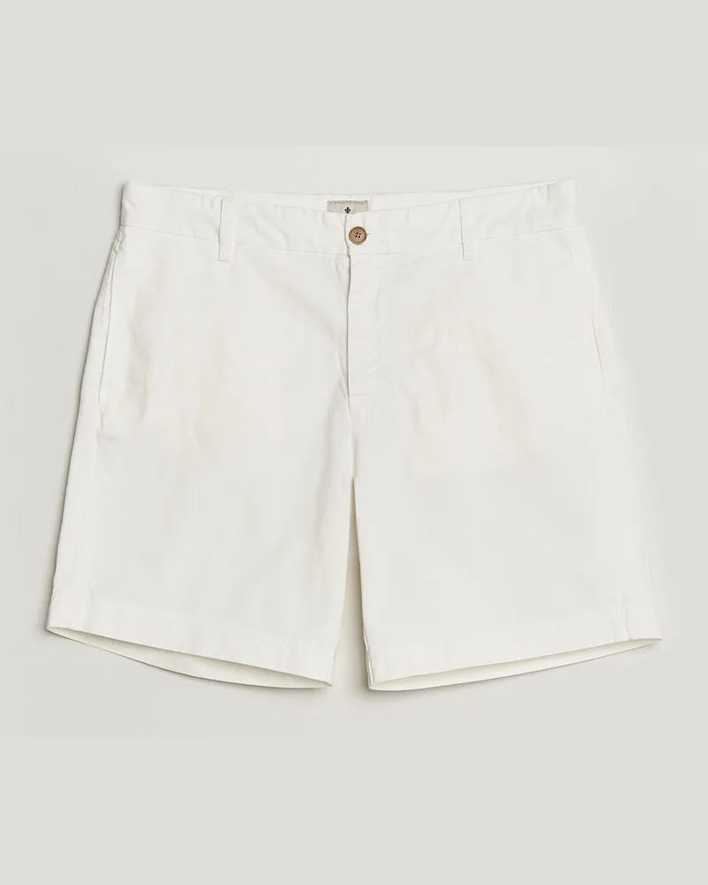 Morris Original Chino Shorts Off White Weiß