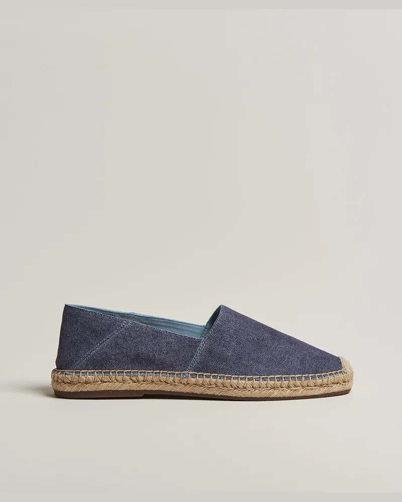 Ralph Lauren Cevio Denim Espadrilles Blue Blau