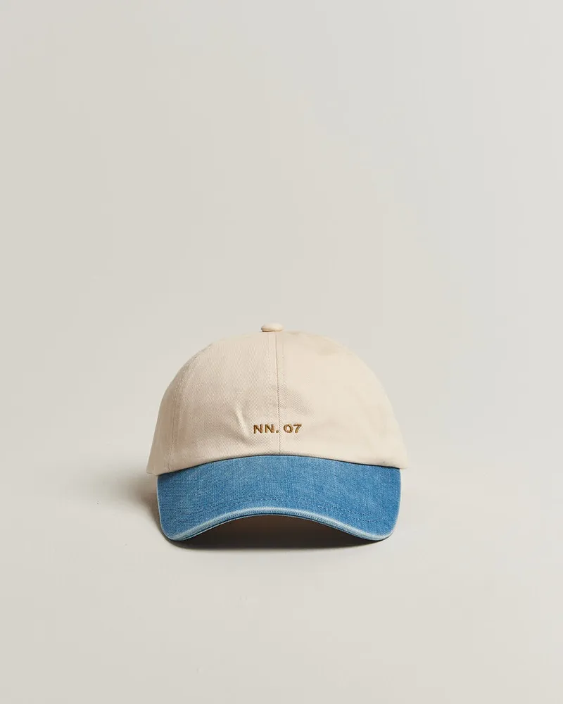 NN 07 Logo Cap Light Blue Blau