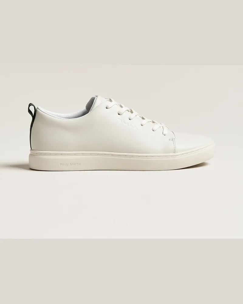 Paul Smith Lee Cap Toe Leather Sneaker White Weiß