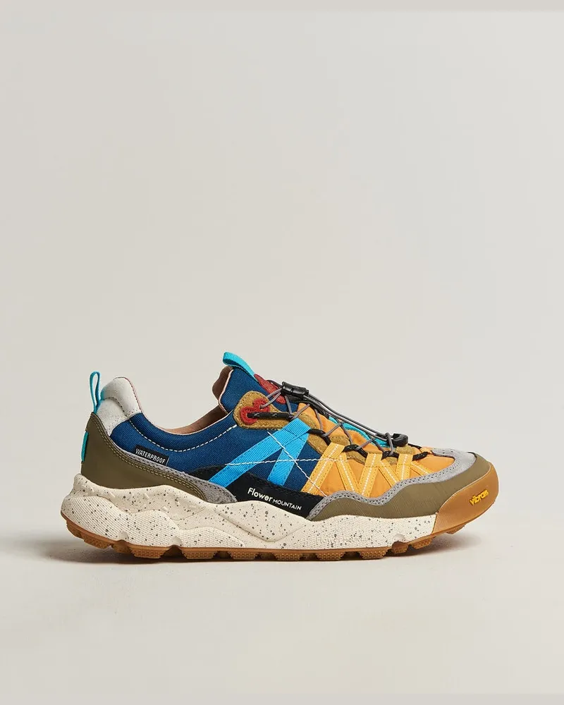 Flower MOUNTAIN Iwano 2 Suede/Nylon Trail Sneaker Multi Mehrfarbig