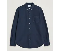 Classic Organic Oxford Button Down Shirt Navy Blue