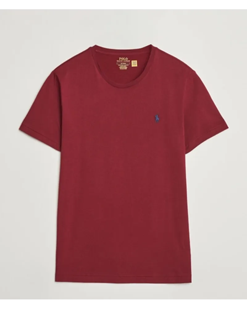 Ralph Lauren Rundhals Tshirt Red Carpet Rot