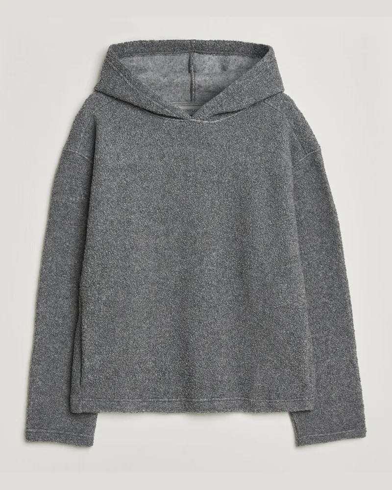 Sunflower Wool Hoodie Grey Melange Grau