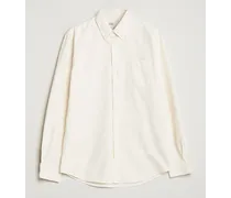 Classic Organic Oxford Button Down Shirt Ivory White