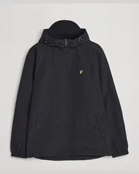 Lyle & Scott Lyle  Scott Zip Through Hooded Jacket Jet Black Schwarz