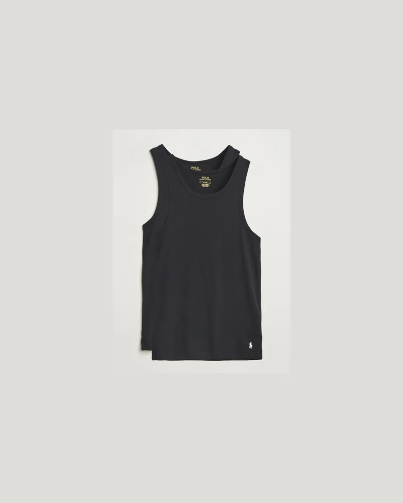 Ralph Lauren 2-Pack Classic Tank Top Black Schwarz