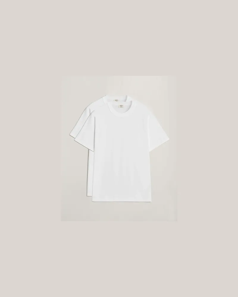 Armor-Lux 2-Pack Heritage Callac T-Shirt White/White Weiß