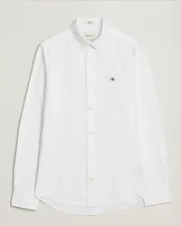 Gant Slim Fit Oxford Shirt White Weiß