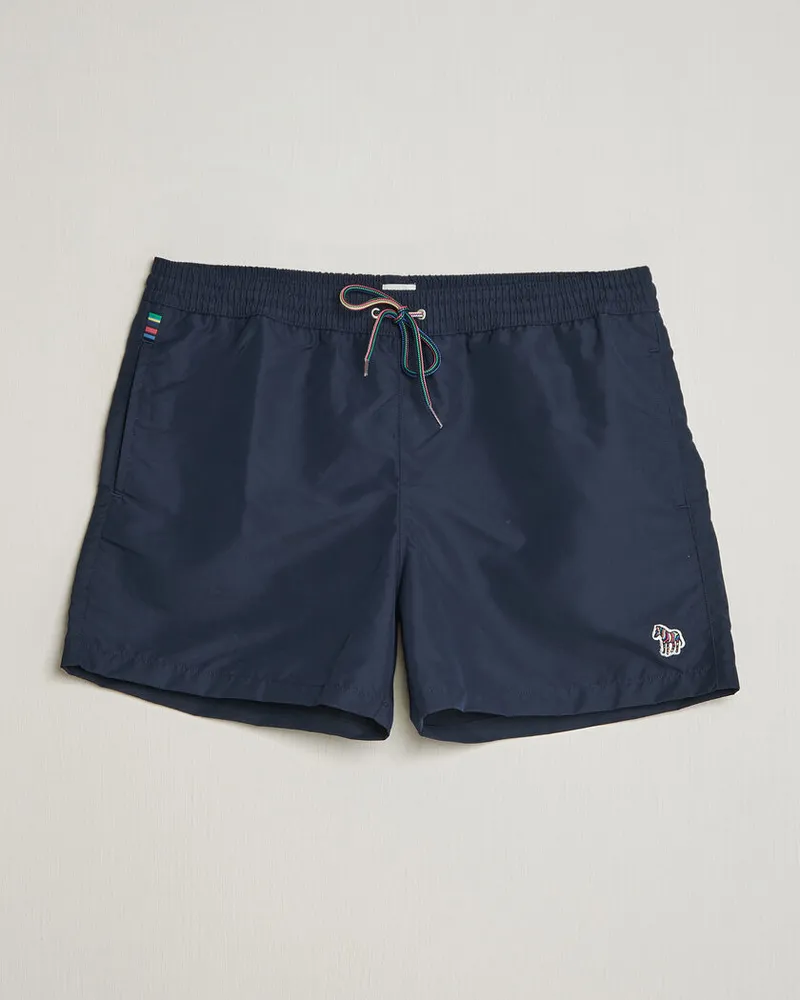 Paul Smith PS  Zebra Swimshorts Navy Blau