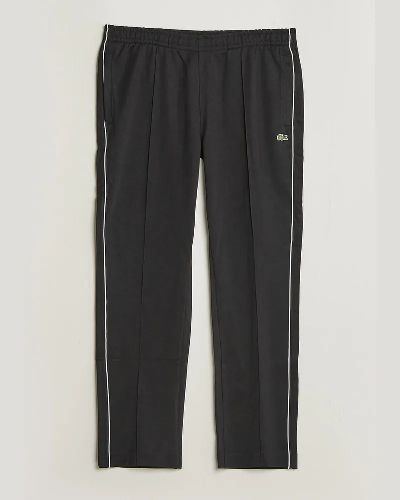 Lacoste Piqué Track Pants Black Schwarz