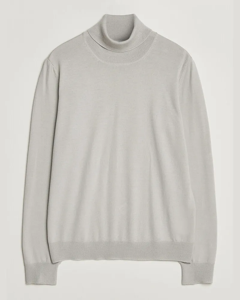 Gran Sasso Merino Fashion Fit Rollneck Light Beige Beige