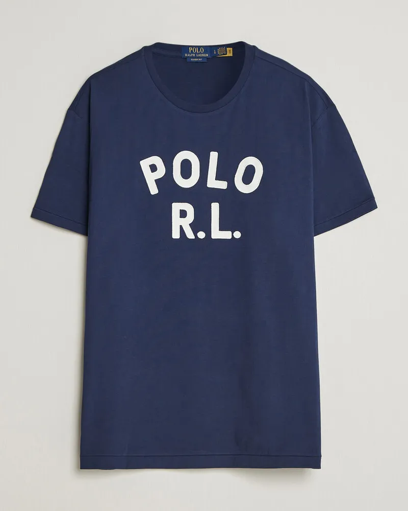 Ralph Lauren Polo RL Tee Newport Navy Blau