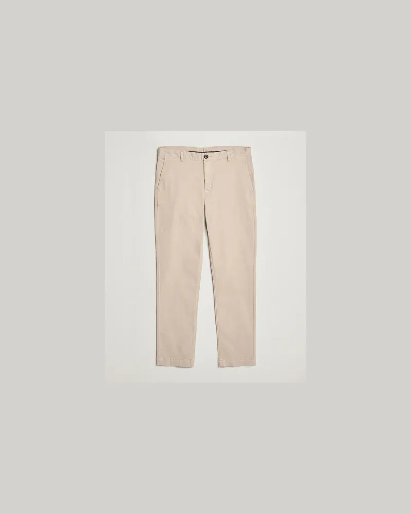 Morris Jeffrey Brushed Chinos Khaki Beige
