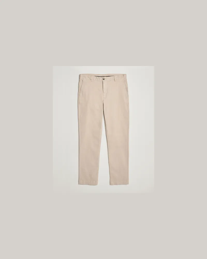 Morris Jeffrey Brushed Chinos Khaki Beige