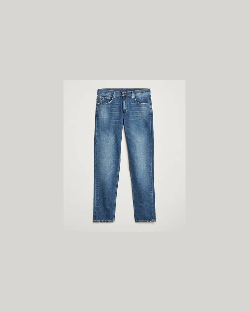 Oscar Jacobson Johan Cotton Stretch Jeans Vintage Wash Blau