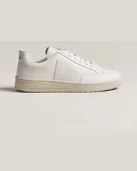 VEJA V-12 Leder Sneaker Extra White Weiß